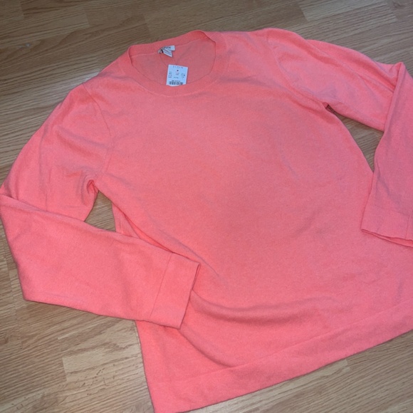 J. Crew Coral Sweater - Picture 2 of 6